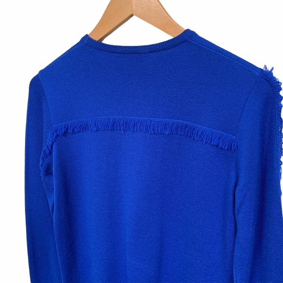 MSGM Fleece Wool Fringe Knit Sweater - Picture 10 of 10